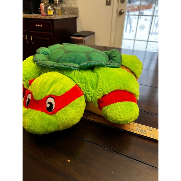 Pillow Pets Teenage Mutant Ninja Turtles Raphael Plush Pillow Toy - Picture 4 of 7
